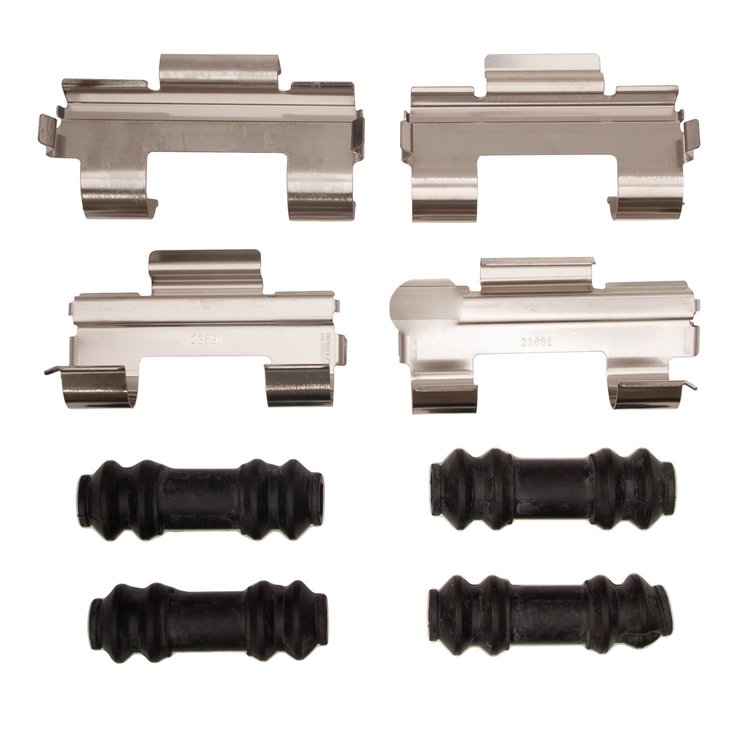 Disc Brake Hardware Kit, 2003-2010 GM, Position: Rear