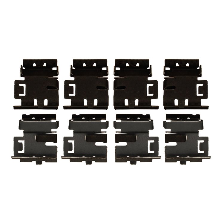 Disc Brake Hardware Kit, Fits Select Fits Multiple Makes/Models, Position: Rear