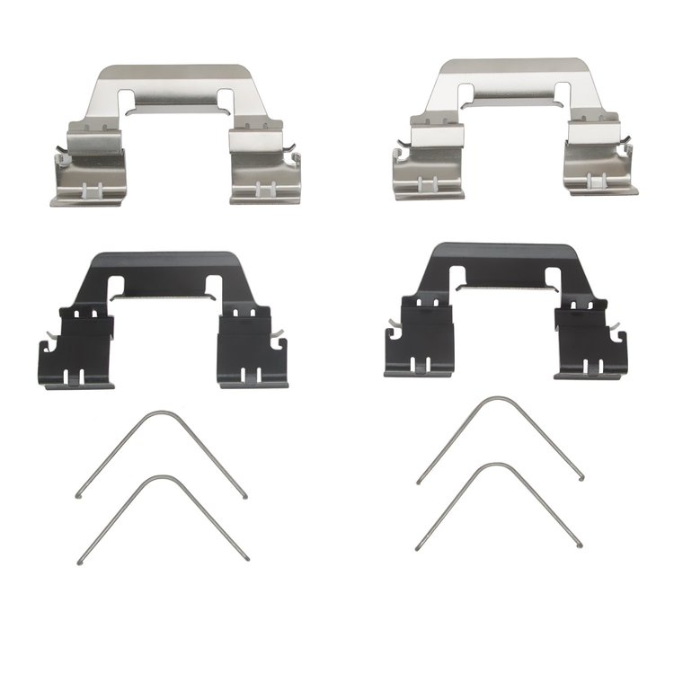Disc Brake Hardware Kit, Fits Select GM, Position: Rear
