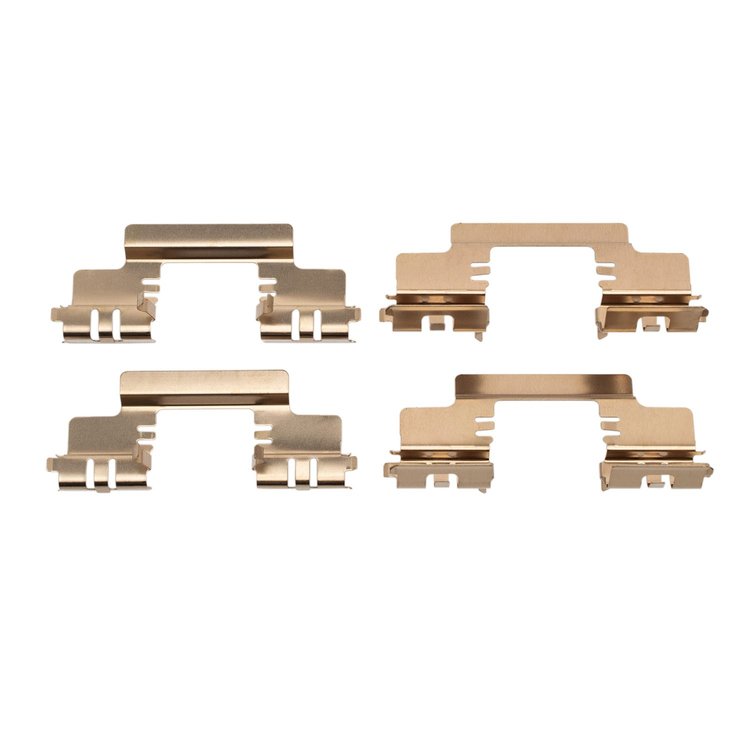 Disc Brake Hardware Kit, 2007-2014 GM, Position: Rear