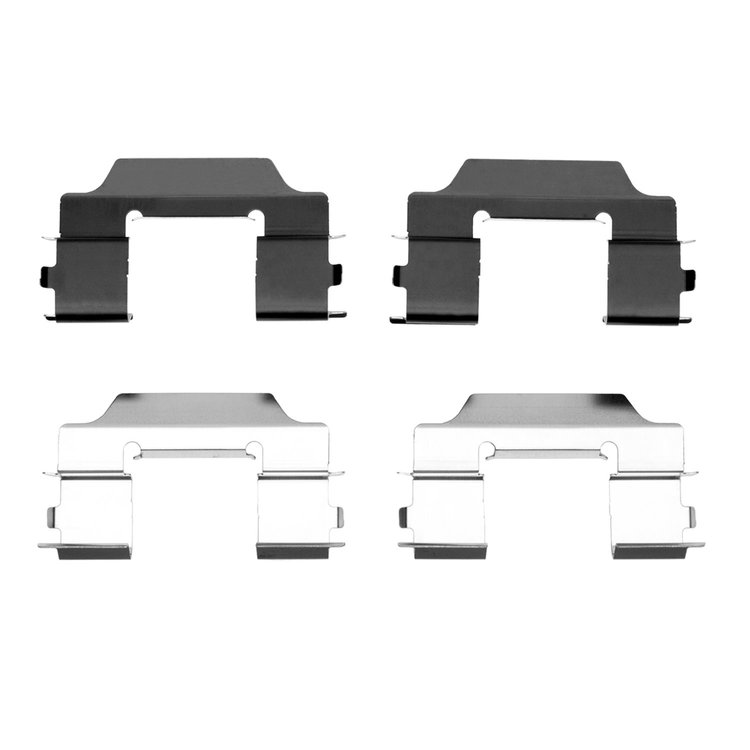 Disc Brake Hardware Kit, 2002-2019 GM, Position: Front