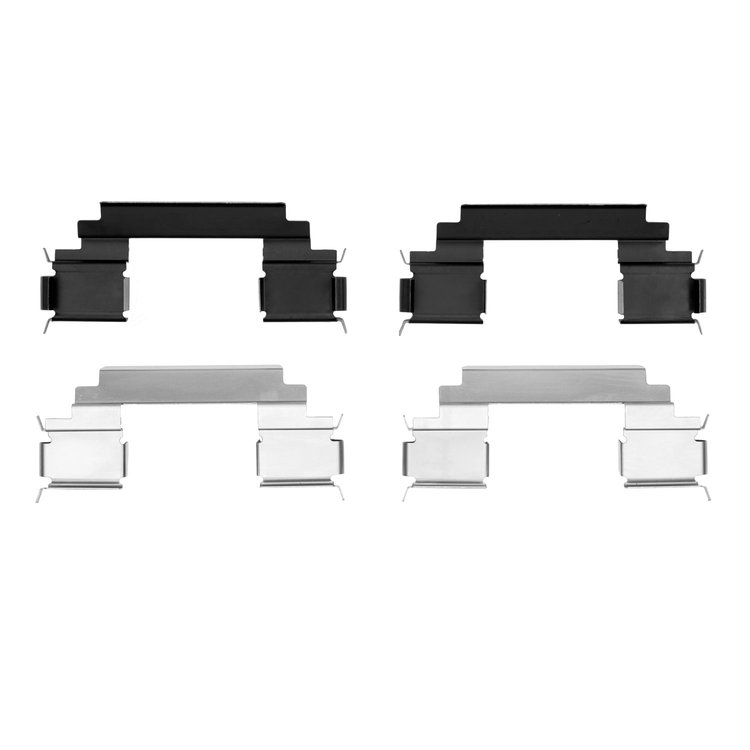 Disc Brake Hardware Kit, 2004-2015 GM, Position: Front
