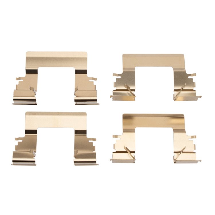 Disc Brake Hardware Kit, 2008-2009 GM, Position: Rear