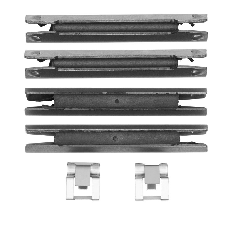 Disc Brake Hardware Kit, 1983-1997 Ford/Lincoln/Mercury/Mazda, Position: Front