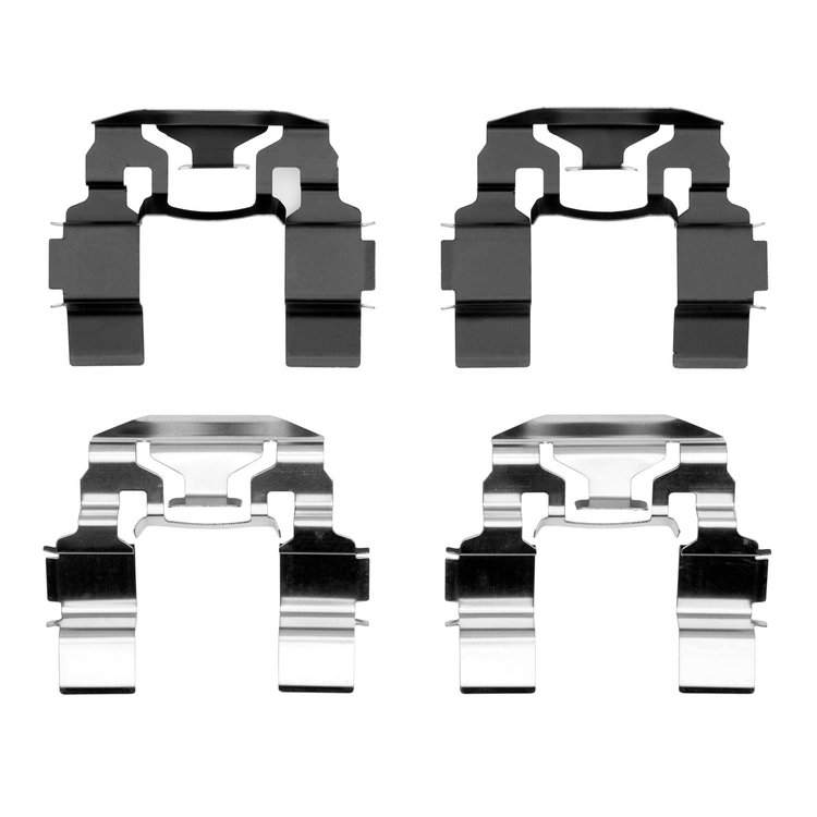 Disc Brake Hardware Kit, 2001-2005 Ford/Lincoln/Mercury/Mazda, Position: Front