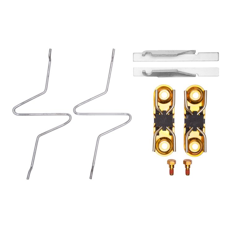 Disc Brake Hardware Kit, 1983-1999 Ford/Lincoln/Mercury/Mazda, Position: Front