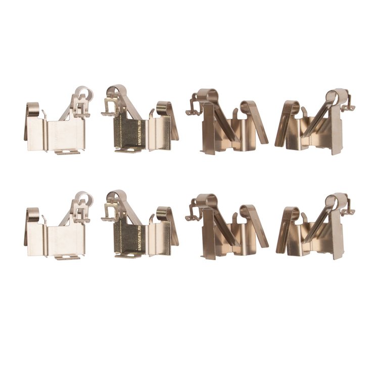 Disc Brake Hardware Kit, Fits Select Ford/Lincoln/Mercury/Mazda, Position: Front