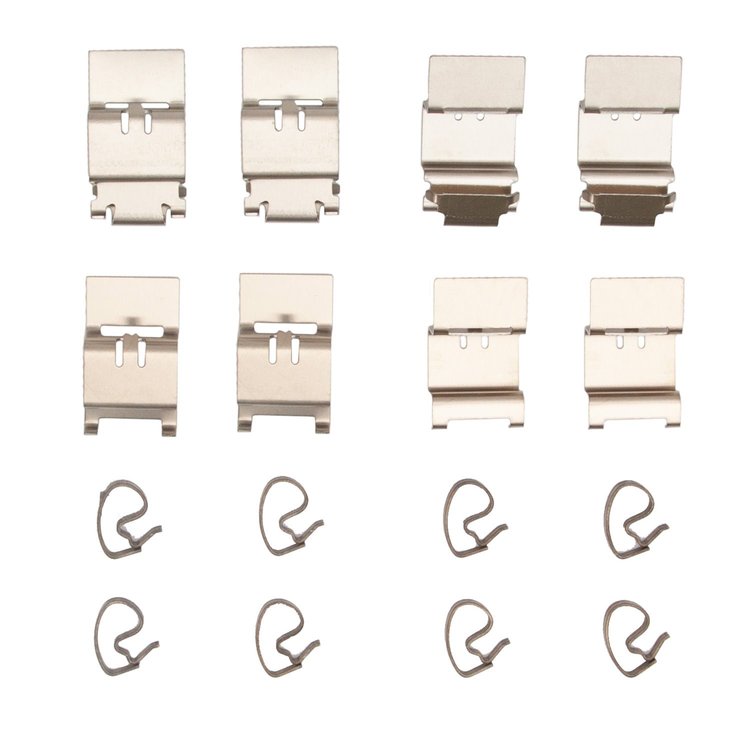 Disc Brake Hardware Kit, Fits Select Ford/Lincoln/Mercury/Mazda, Position: Front
