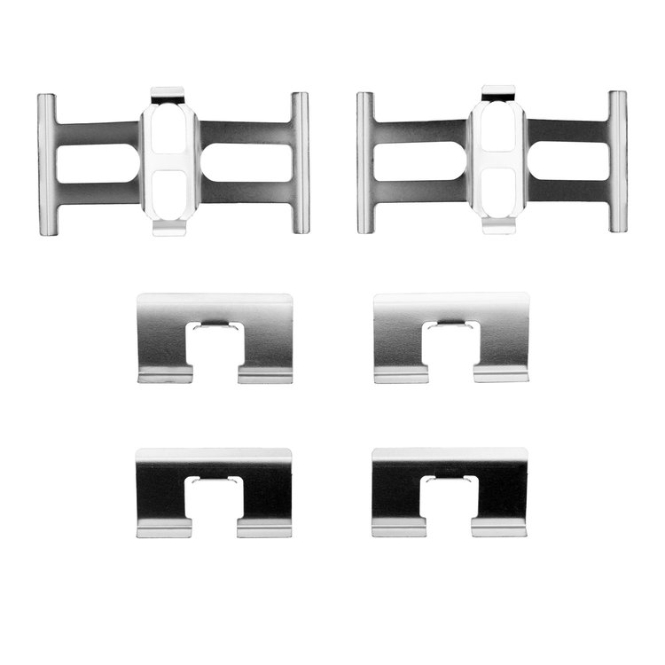 Disc Brake Hardware Kit, Fits Select Multiple Makes/Models, Position: Rear
