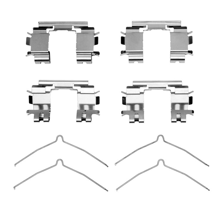 Disc Brake Hardware Kit, 2002-2011 Fits Multiple Makes/Models, Position: Front