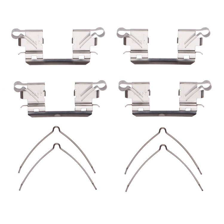 Disc Brake Hardware Kit, 2009-2020 Acura/Honda, Position: Front & Rear