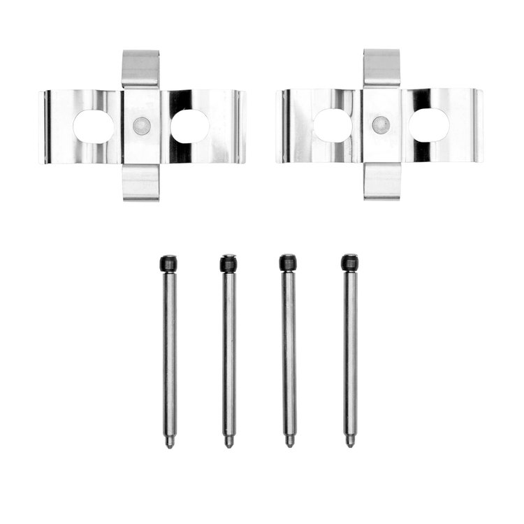 Disc Brake Hardware Kit, 1985-1991 Mercedes-Benz, Position: Front