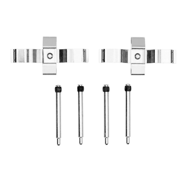 Disc Brake Hardware Kit, 1973-1979 Mercedes-Benz, Position: Front