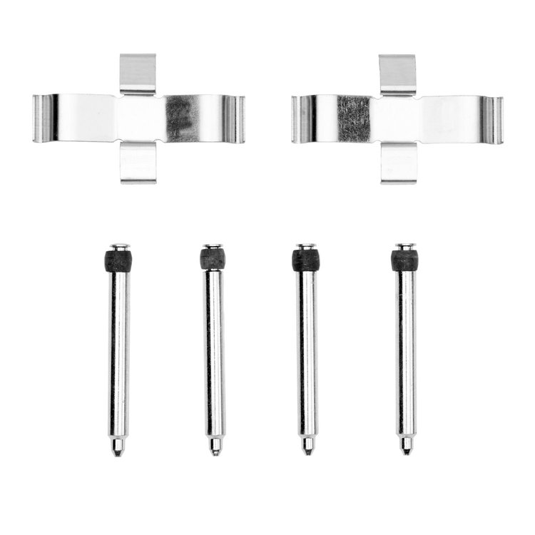 Disc Brake Hardware Kit, 1983-1989 Mercedes-Benz, Position: Front & Rear