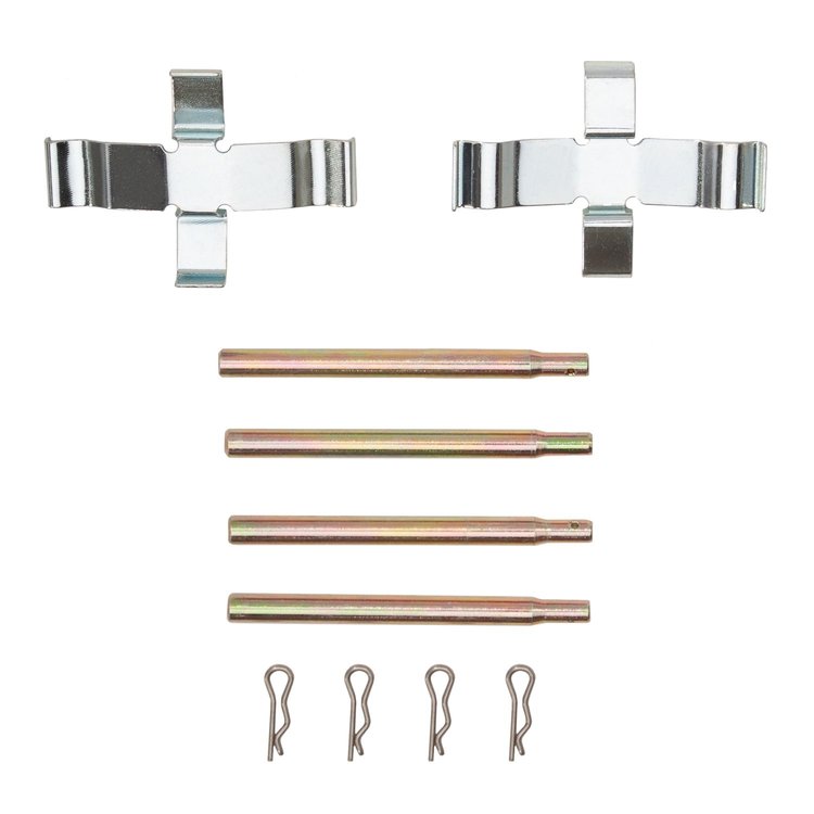 Disc Brake Hardware Kit, 1967-1991 Mercedes-Benz, Position: Rear