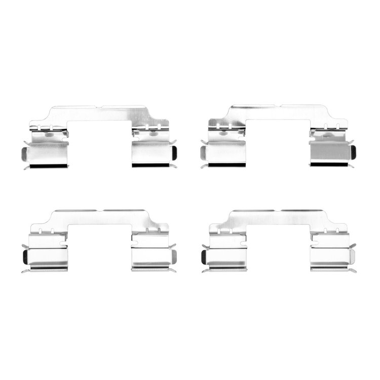 Disc Brake Hardware Kit, 2008-2018 Fits Multiple Makes/Models, Position: Front & Rear