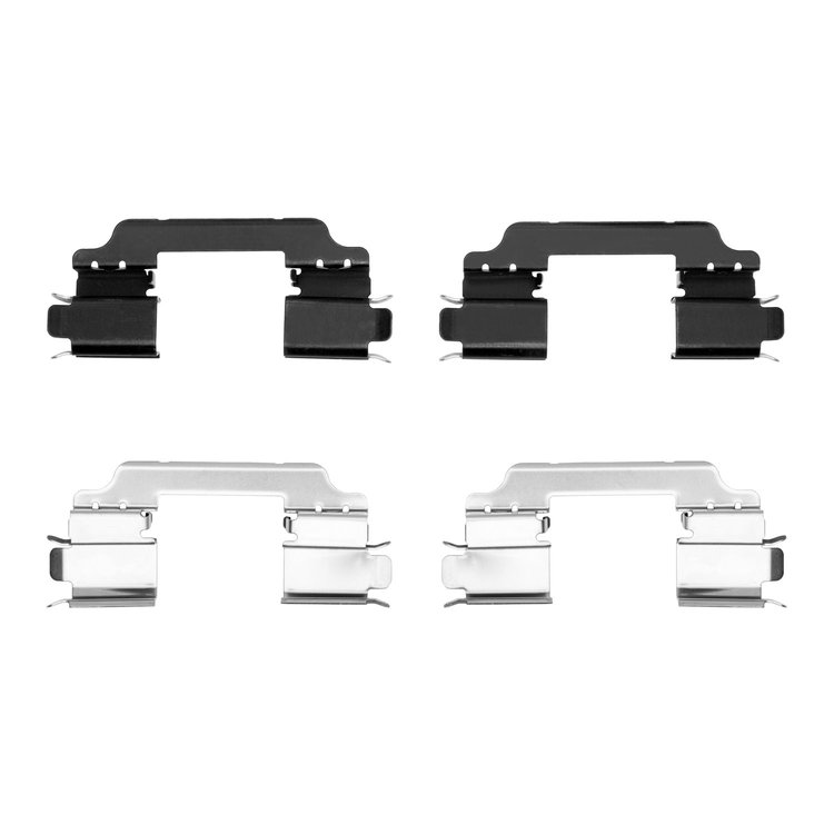 Disc Brake Hardware Kit, 2006-2021 Mercedes-Benz, Position: Front & Rear