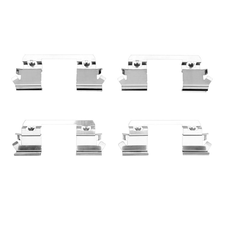 Disc Brake Hardware Kit, 2003-2009 Mercedes-Benz, Position: Front