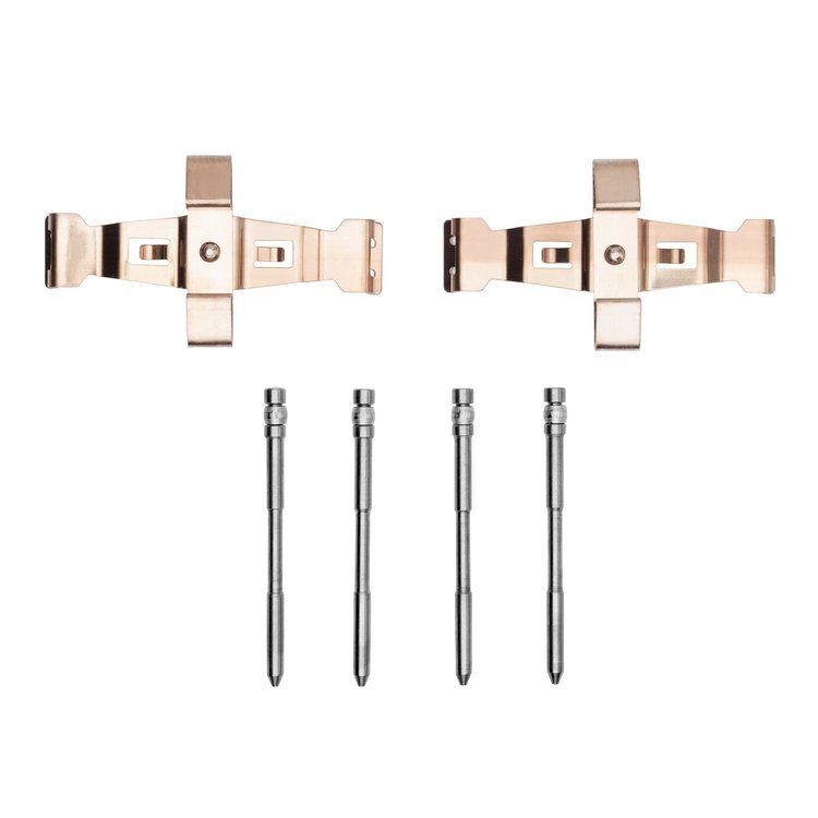 Disc Brake Hardware Kit, 2011-2013 Mercedes-Benz, Position: Front