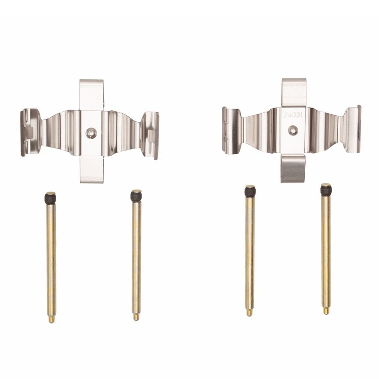 Disc Brake Hardware Kit, 2007-2013 Mercedes-Benz, Position: Front