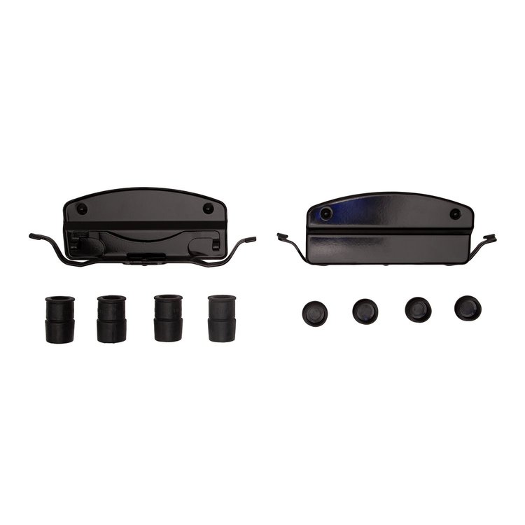 Disc Brake Hardware Kit, 2012-2019 Mercedes-Benz, Position: Front & Rear