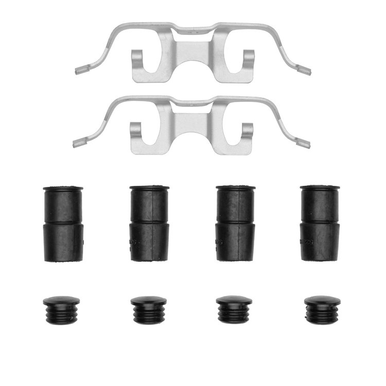 Disc Brake Hardware Kit, Fits Select Mercedes-Benz, Position: Rear