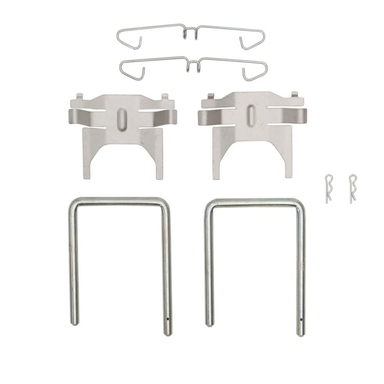 Disc Brake Hardware Kit, 1974-1980 GM, Position: Rear