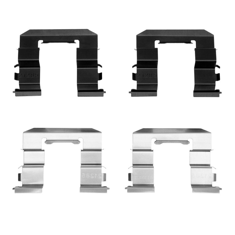 Disc Brake Hardware Kit, 1989-2010 Fits Multiple Makes/Models, Position: Front