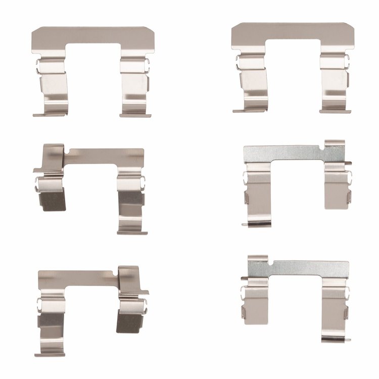 Disc Brake Hardware Kit, 1991-2000 Infiniti/Nissan, Position: Front