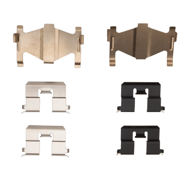 Disc Brake Hardware Kit, 1995-2000 Infiniti/Nissan, Position: Front