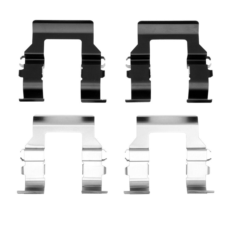 Disc Brake Hardware Kit, 1991-2012 Fits Multiple Makes/Models, Position: Rear