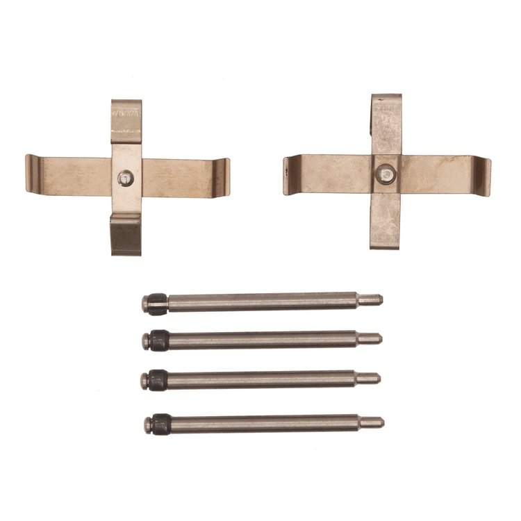 Disc Brake Hardware Kit, 2003-2006 Mitsubishi, Position: Front
