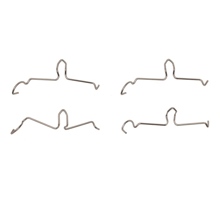 Disc Brake Hardware Kit, 1980-1984 Audi/Porsche/Volkswagen, Position: Rear