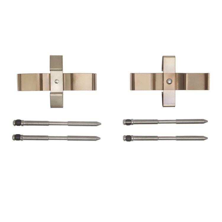 Disc Brake Hardware Kit, Fits Select Lexus/Toyota/Scion, Position: Front