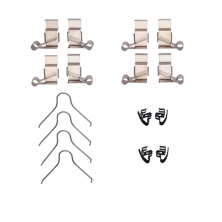 Disc Brake Hardware Kit, 1985-1998 Lexus/Toyota/Scion, Position: Rear