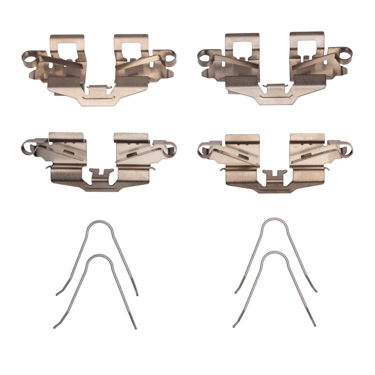 Disc Brake Hardware Kit, Fits Select Fits Multiple Makes/Models, Position: Front