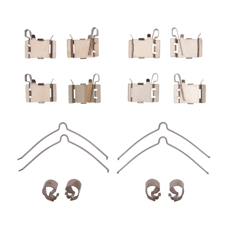 Disc Brake Hardware Kit, Fits Select Lexus/Toyota/Scion, Position: Front & Rear