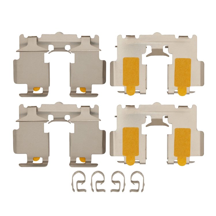 Disc Brake Hardware Kit, Fits Select Fits Multiple Makes/Models, Position: Front