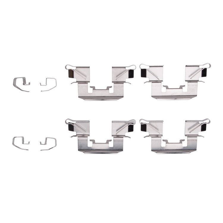 Disc Brake Hardware Kit, 2016-2020 Fits Multiple Makes/Models, Position: Rear