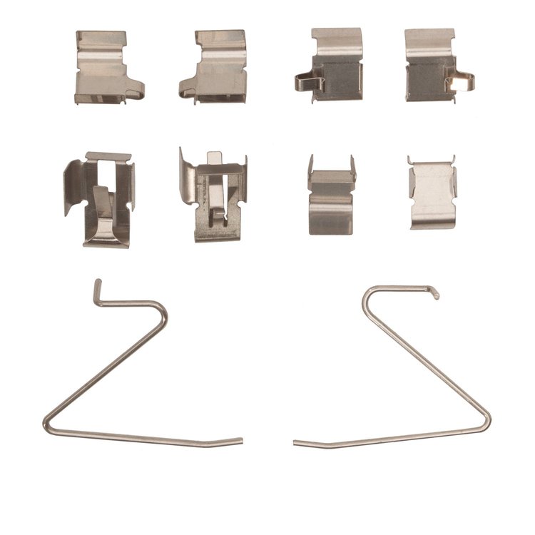 Disc Brake Hardware Kit, 1980-1985 Ford/Lincoln/Mercury/Mazda, Position: Rear