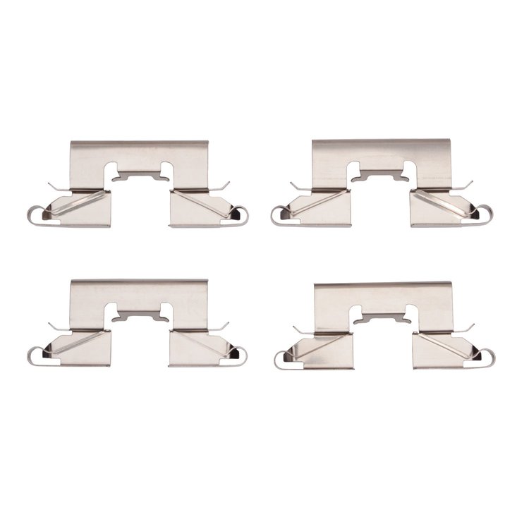 Disc Brake Hardware Kit, 2007-2015 Ford/Lincoln/Mercury/Mazda, Position: Front