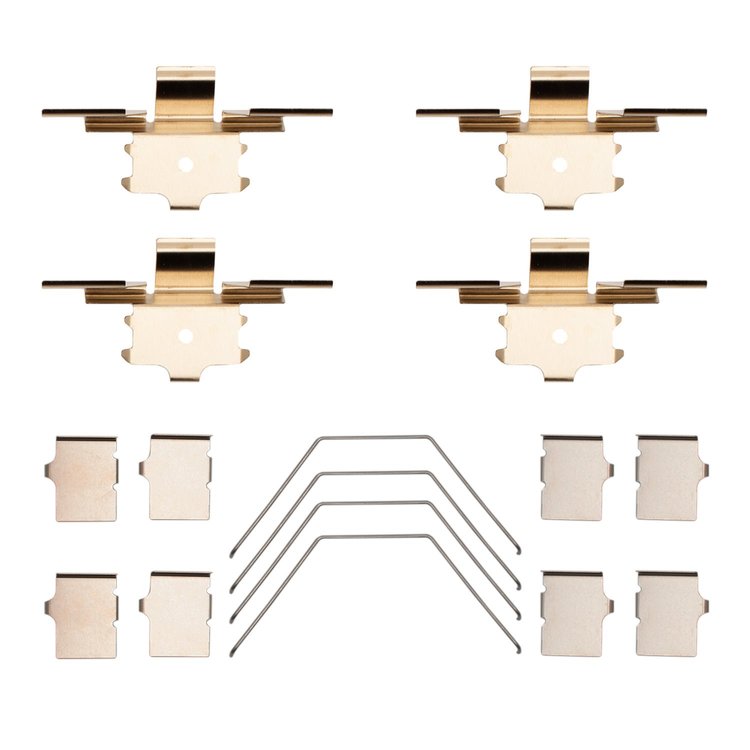 Disc Brake Hardware Kit, 2006-2013 Ford/Lincoln/Mercury/Mazda, Position: Front & Rear