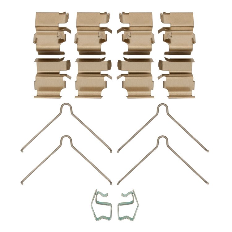 Disc Brake Hardware Kit, 1989-2008 Fits Multiple Makes/Models, Position: Front
