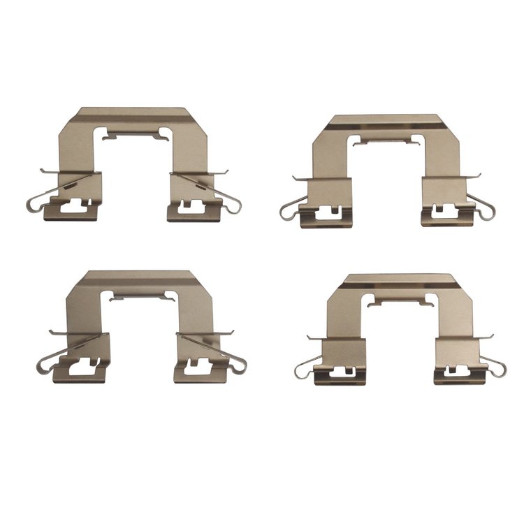 Disc Brake Hardware Kit, Fits Select Ford/Lincoln/Mercury/Mazda, Position: Front & Rear