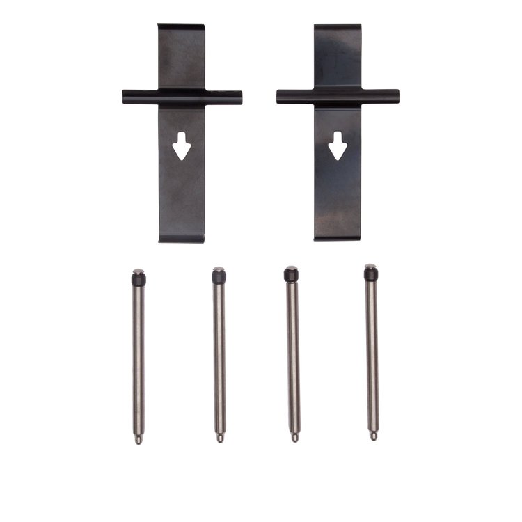 Disc Brake Hardware Kit, 2010-2012 Lotus, Position: Rear