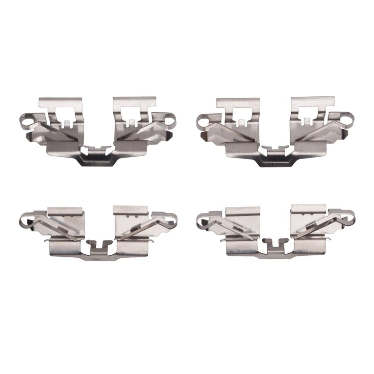 Disc Brake Hardware Kit, Fits Select Fits Multiple Makes/Models, Position: Rear