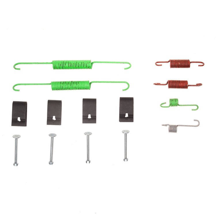 Drum Brake Hardware Kit, 1986-1995 Suzuki, Position: Rear