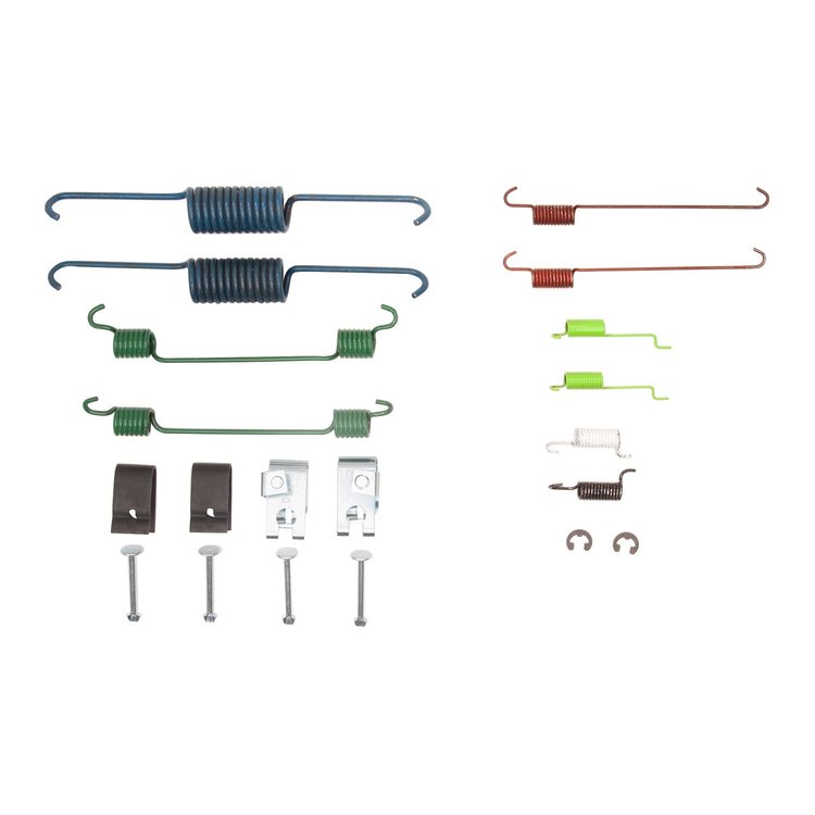 Drum Brake Hardware Kit, 1991-1995 GM, Position: Parking