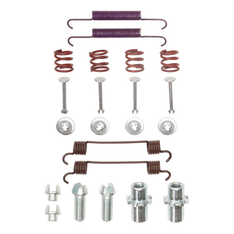 Drum Brake Hardware Kit, 2005-2010 Kia/Hyundai/Genesis, Position: Rear