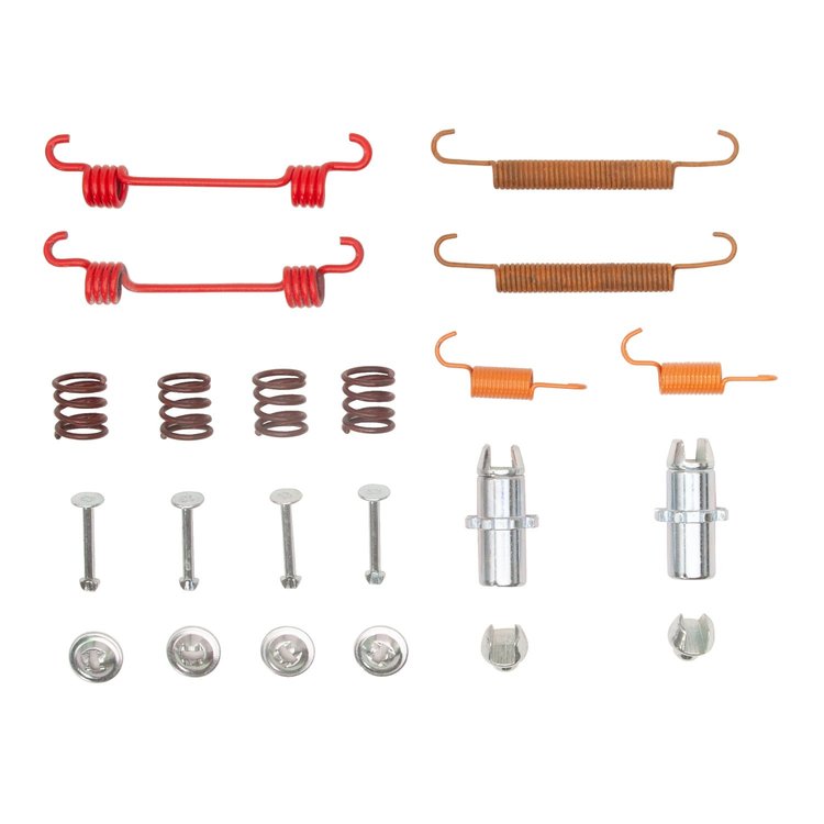Drum Brake Hardware Kit, 2009-2011 Kia/Hyundai/Genesis, Position: Rear